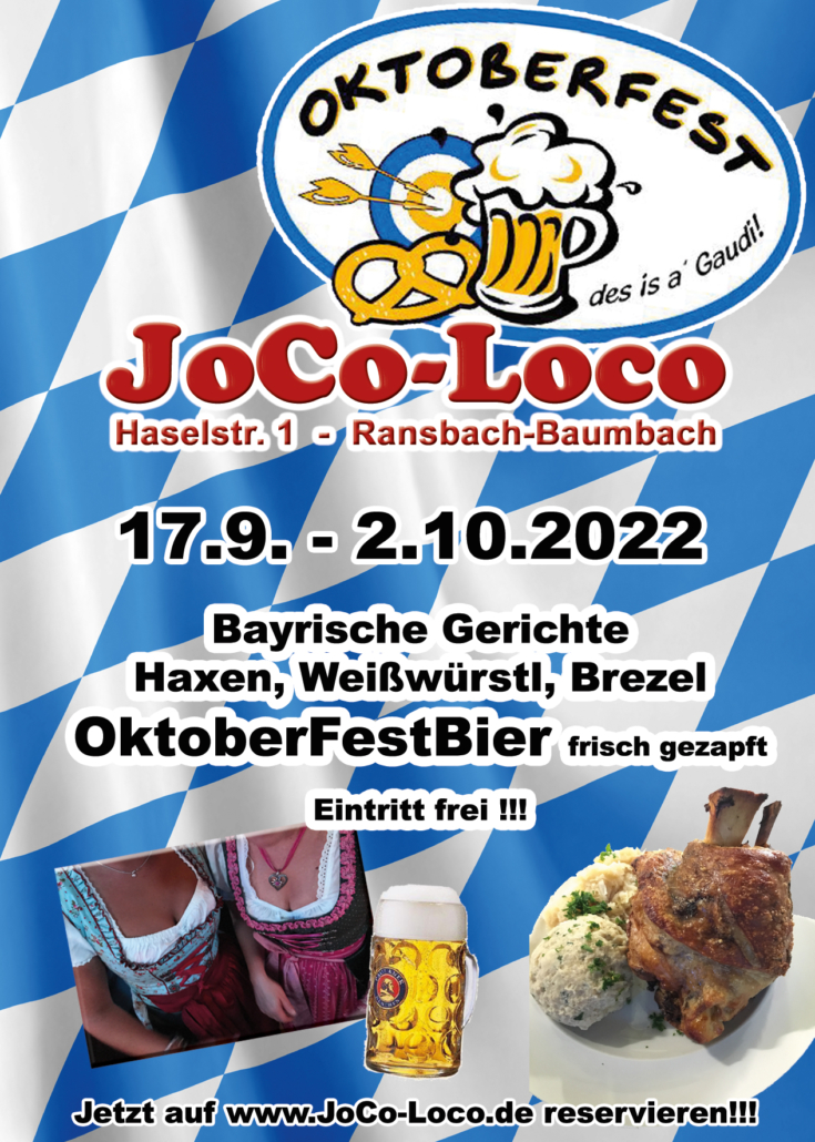2022 Oktoberfest JoCo-Loco Ransbach-Baumbach